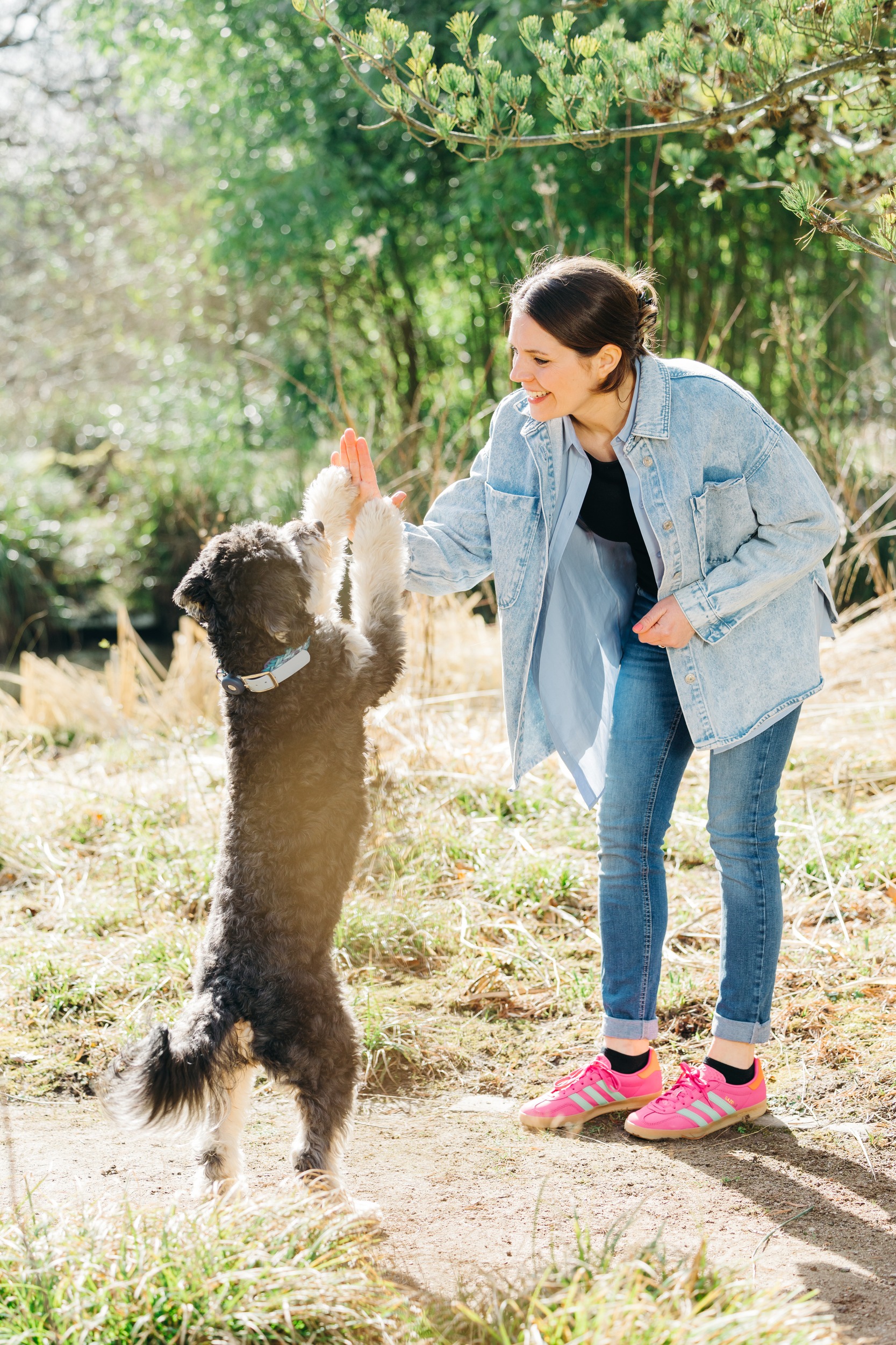 Lifestyle - Fotografie von Uta von Westernhagen mit Ihrem Hund
